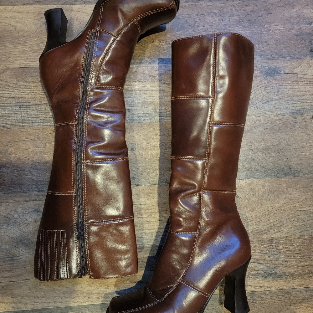 Wild Pair Brown Tall Boots